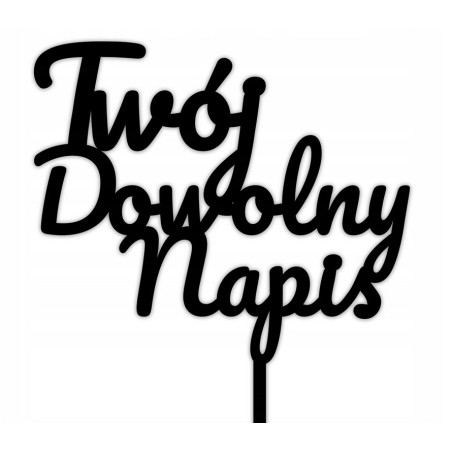 Topper na tort dla Ciebie