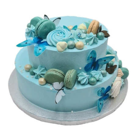 Tort na Roczek Lazurowy Motyl