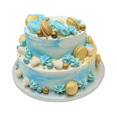 Tort Niebieski Pocałunek
