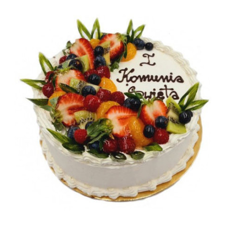 Tort Owocowy I Komunia Święta
