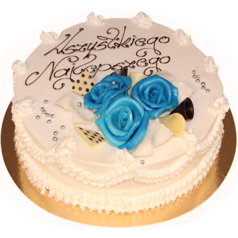 Bianca – Lekki Tort z Roślinną Śmietaną | Łódź