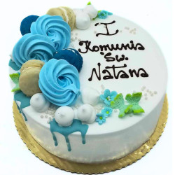 Tort Komunia Małego Księcia - tort na chrzest lub komunię- Łódź