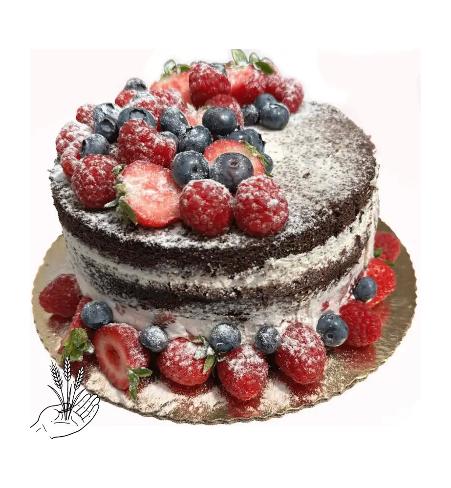 Naked Cake – Lekki Tort w Naturalnym Stylu | Łódź
