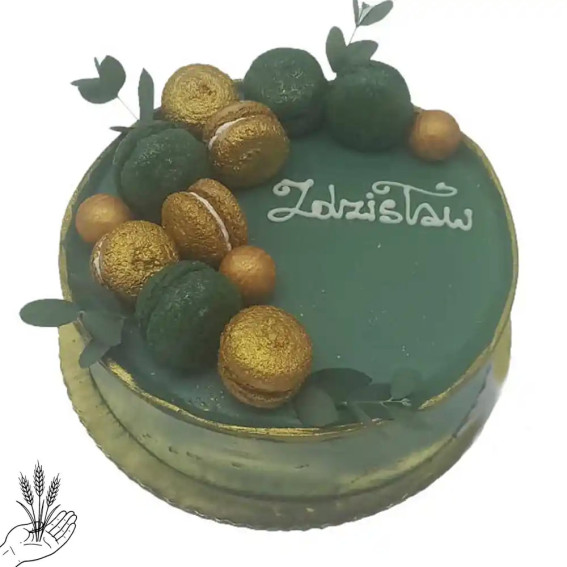 Tort Zielona Elegancja, dla tych którzy cenią wytworny styl
