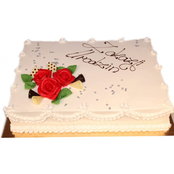 Tort Bianka - prostokąt