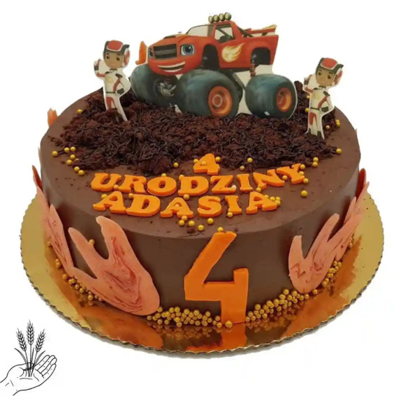 Tort Mega Maszyny Blaze