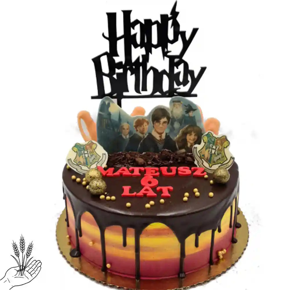 Tort dla fanów Harrego Pottera - cukiernia Łódź
