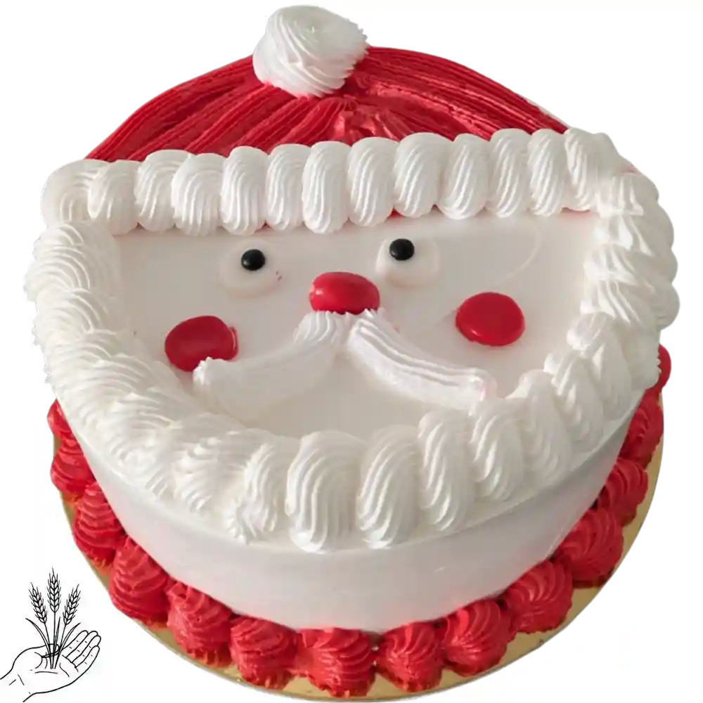 Tort Święty Mikołaj -Tort Bożonarodzeniowy