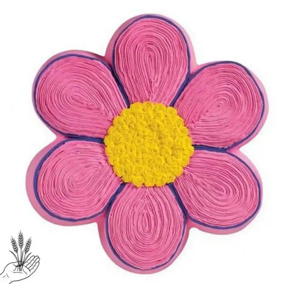 Tort Kwiatek - urodzinowy tort dla dziewczynki