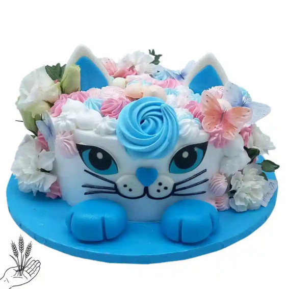 Tort Smerfkicia - tort dla miłośników kotów -Łódź
