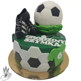 Tort dla Miłośników Futbolu! - Tort dla prawdziwego Kibica - Łódź